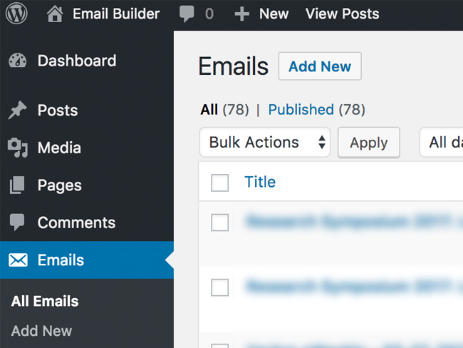 Web App: Email Campaign Builder